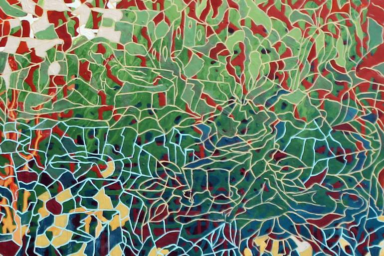 Original Conceptual Abstract Painting by Peggy Lee