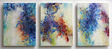 Original Abstract Paintings by Peggy Lee