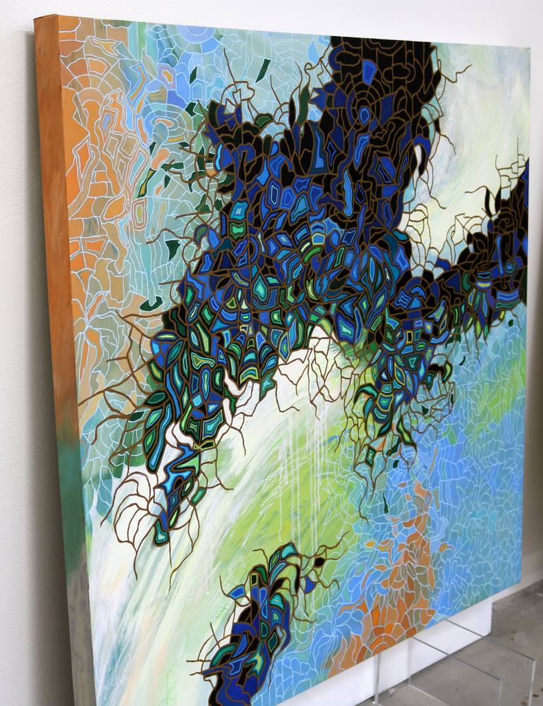 Original contemporary Abstract Painting by Peggy Lee