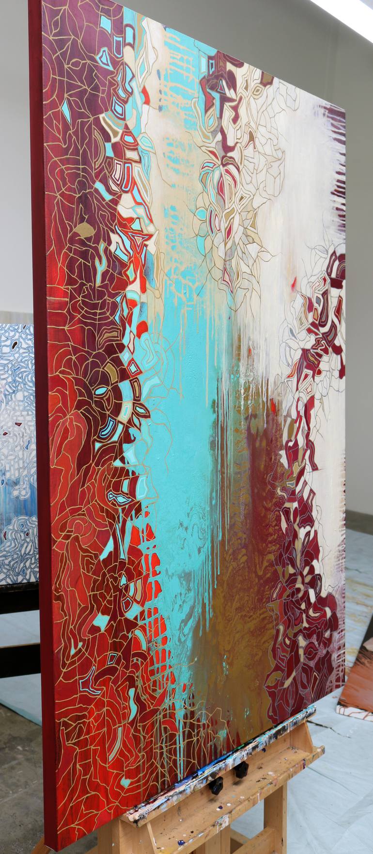 Original Abstract Painting by Peggy Lee