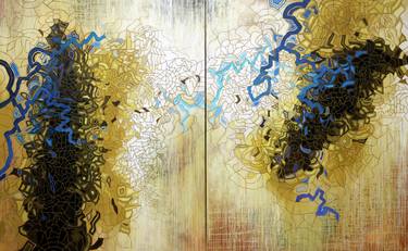 Original Abstract Paintings by Peggy Lee