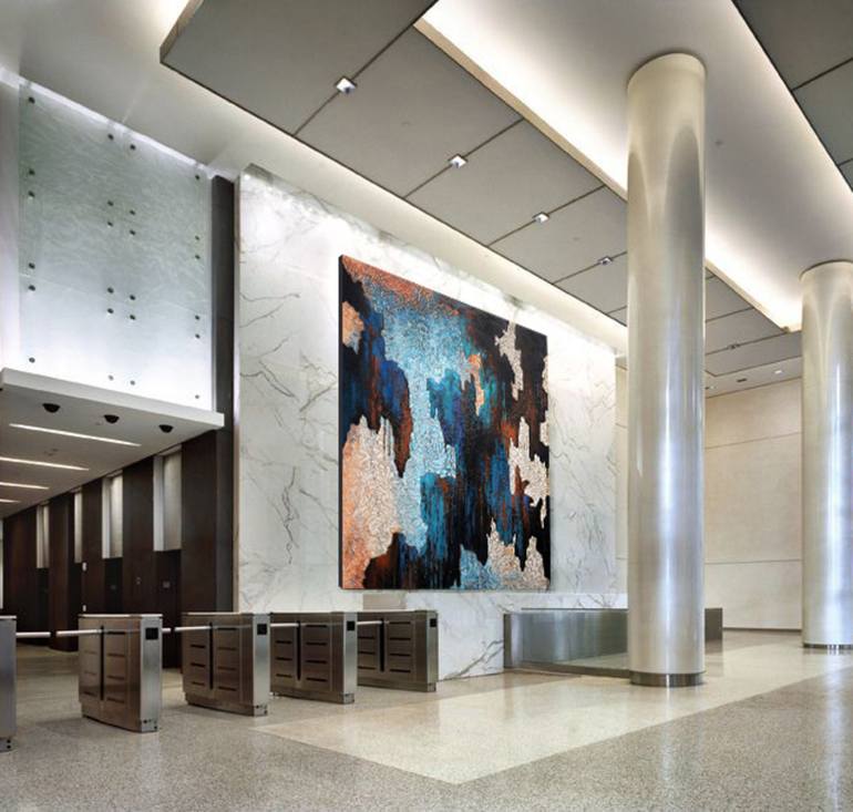 Original Conceptual Abstract Paintings by Peggy Lee