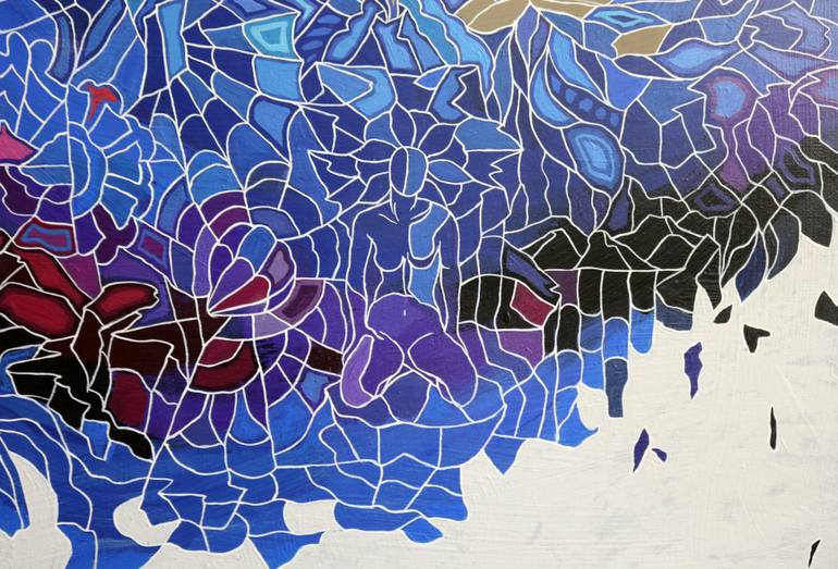 Original Conceptual Abstract Painting by Peggy Lee