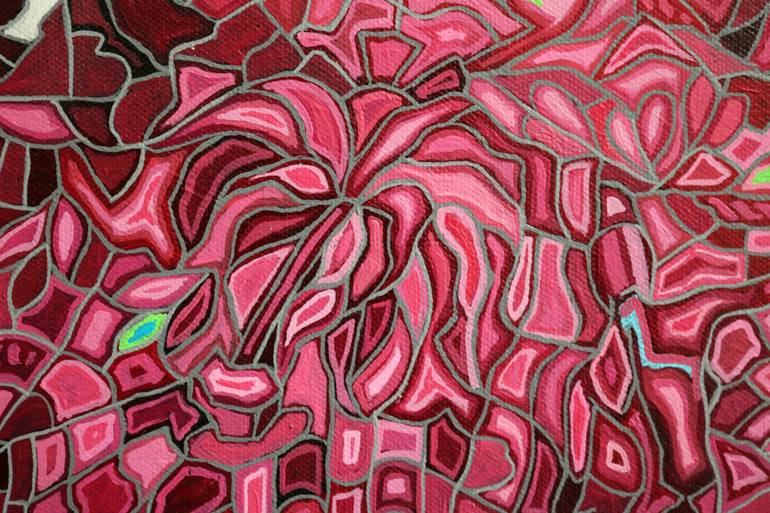 Original Conceptual Abstract Painting by Peggy Lee