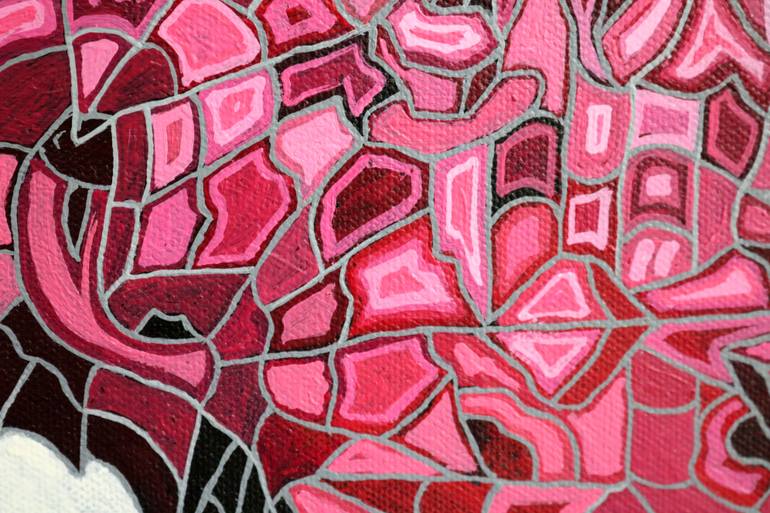 Original Conceptual Abstract Painting by Peggy Lee