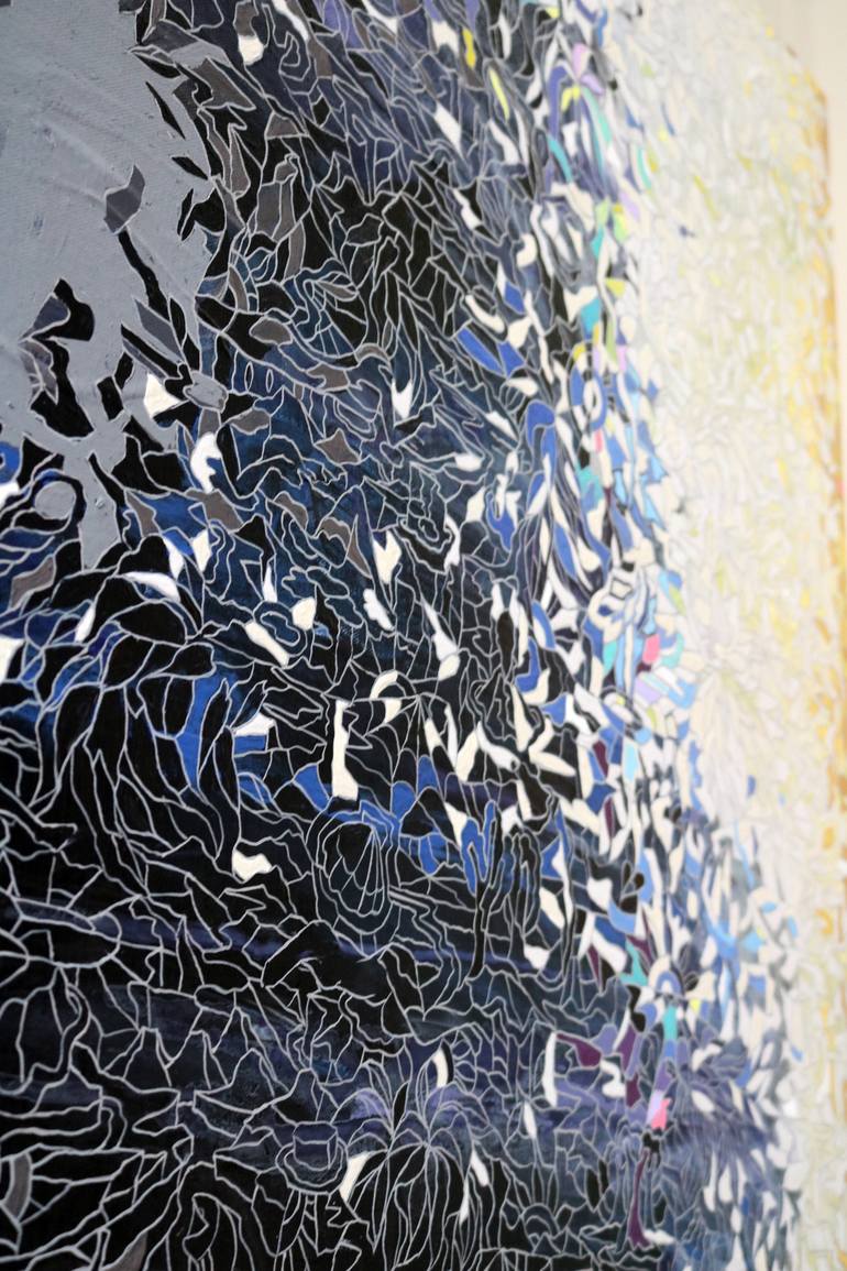 Original Conceptual Abstract Painting by Peggy Lee