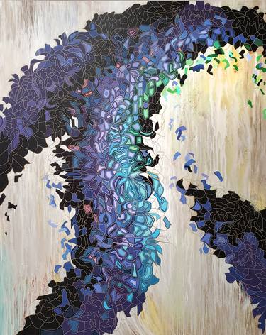 Original Conceptual Abstract Paintings by Peggy Lee