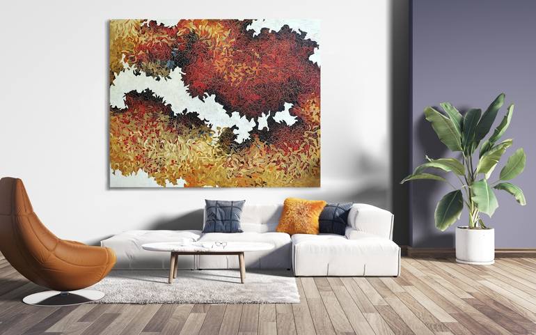 Original Abstract Painting by Peggy Lee