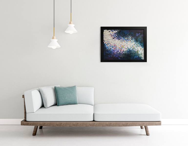 Original Conceptual Abstract Painting by Peggy Lee