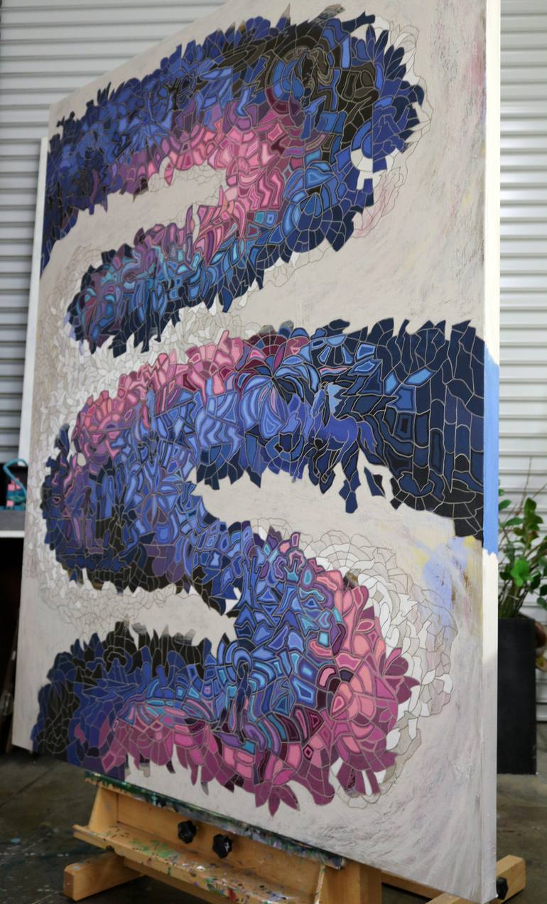 Original Abstract Painting by Peggy Lee