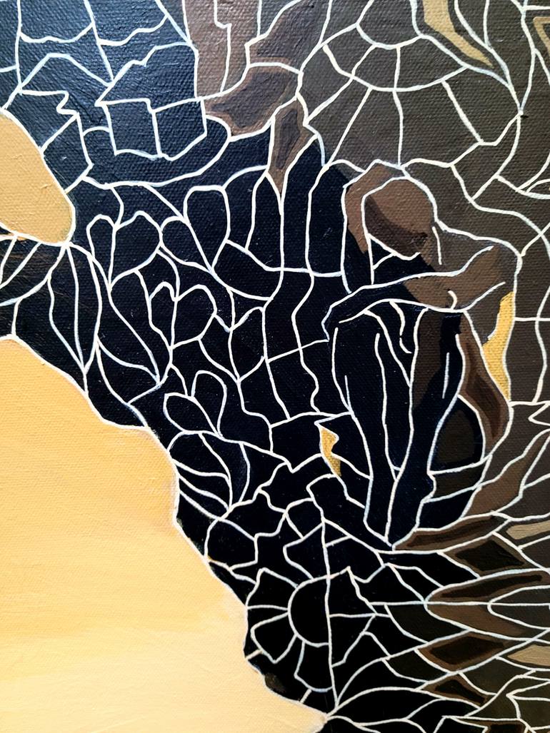 Original Conceptual Abstract Painting by Peggy Lee