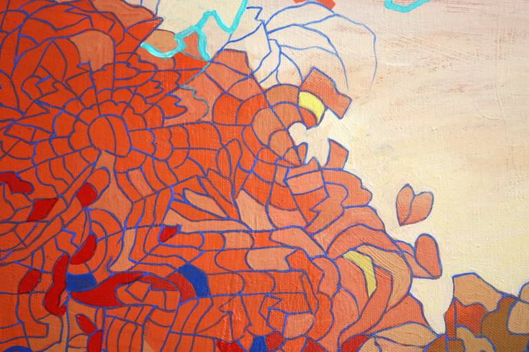 Original Conceptual Abstract Painting by Peggy Lee
