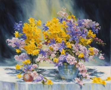 Original Expressionism Still Life Paintings by Judy Talacko