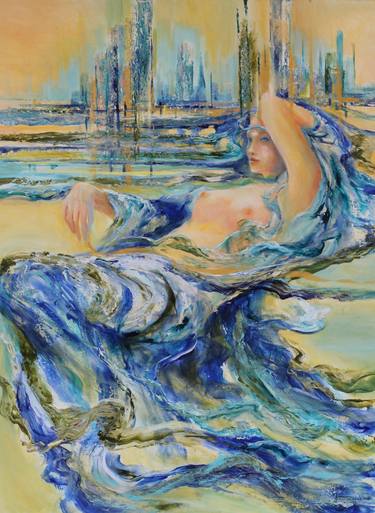 Original Expressionism Nude Paintings by Judy Talacko