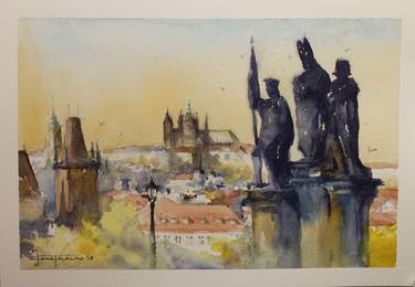 Print of Illustration Cities Paintings by Judy Talacko