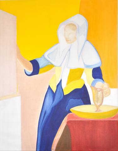 Original Abstract Women Paintings by Arne-Niklas Volk