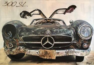 Print of Photorealism Automobile Paintings by lengyelART com