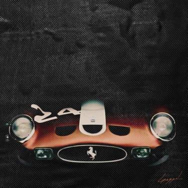 Print of Modern Car Paintings by lengyelART com
