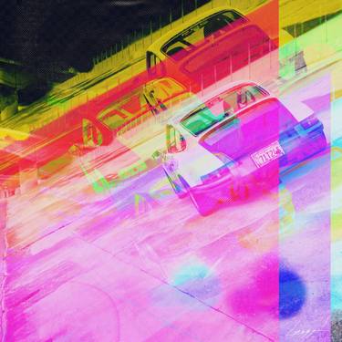 Print of Abstract Car Paintings by lengyelART com