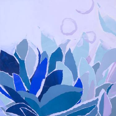 Original Abstract Botanic Paintings by Joanna Gozdz