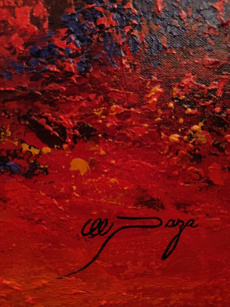 Original Contemporary Landscape Painting by Alvaro  Daza 