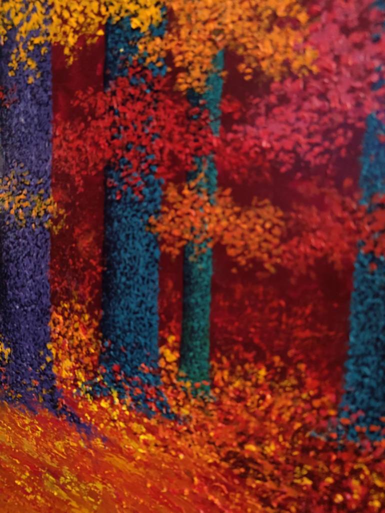 Original Contemporary Landscape Painting by Alvaro  Daza 
