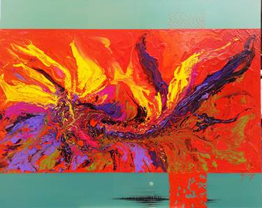 Print of Abstract Expressionism Abstract Paintings by Alvaro Daza