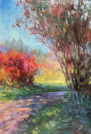 Original Impressionism Landscape Paintings by Emiliya Lane