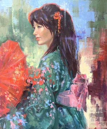 Original Contemporary Women Painting by Emiliya Lane
