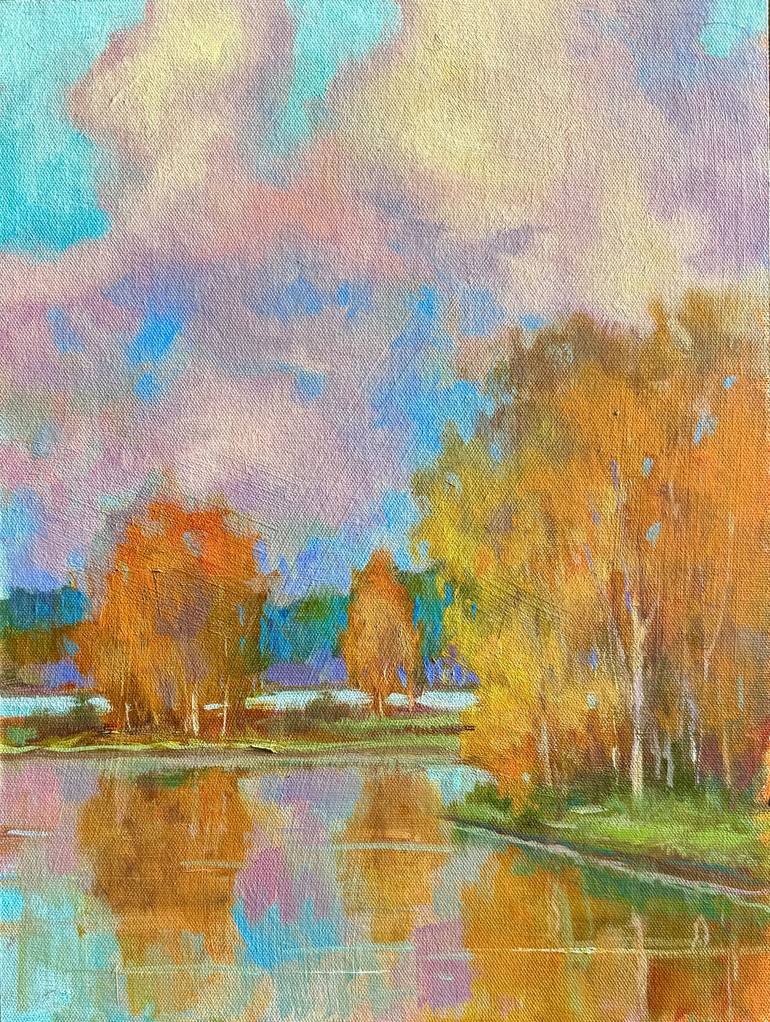 Original Contemporary Landscape Painting by Emiliya Lane