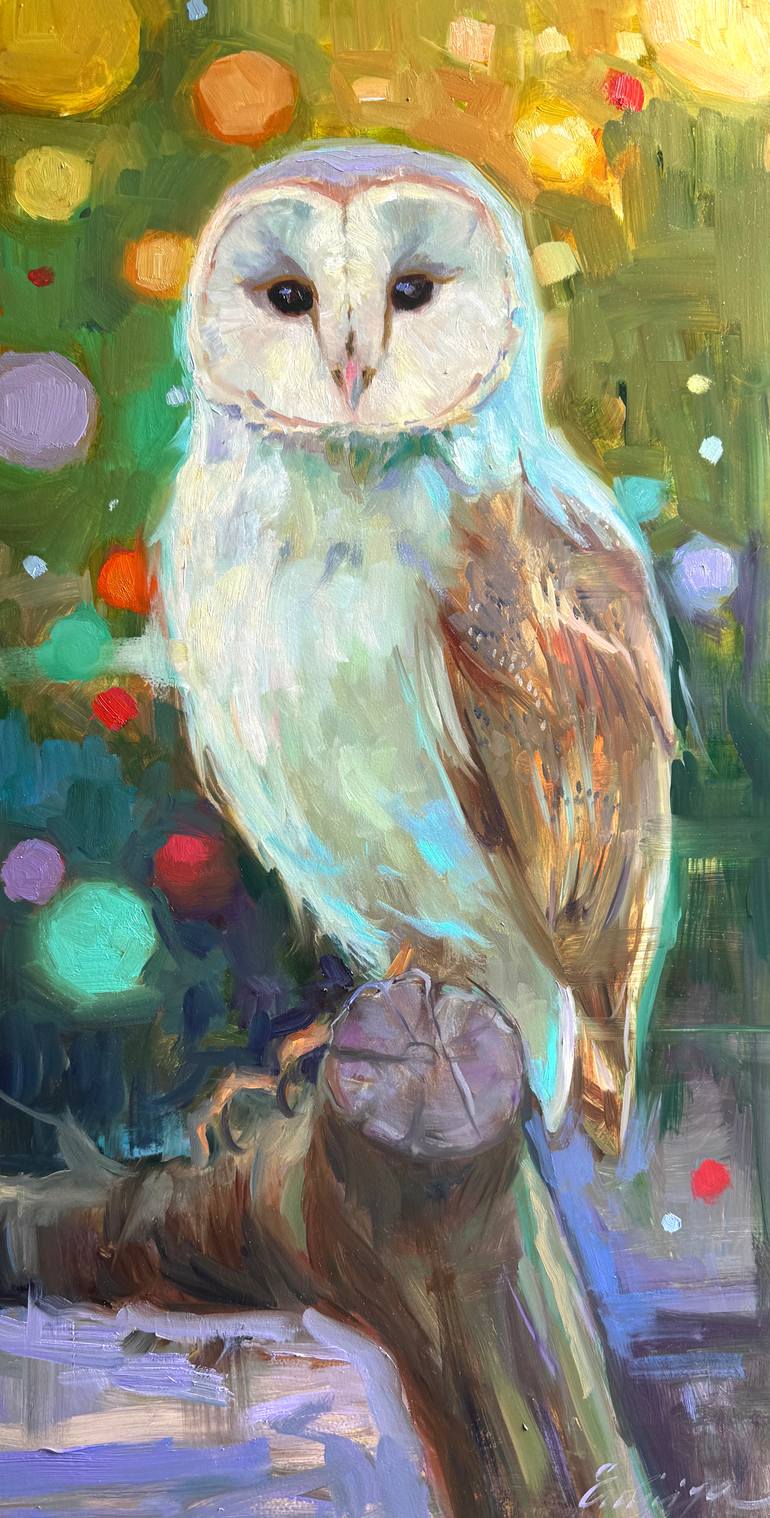 Original Art Nouveau Animal Painting by Emiliya Lane