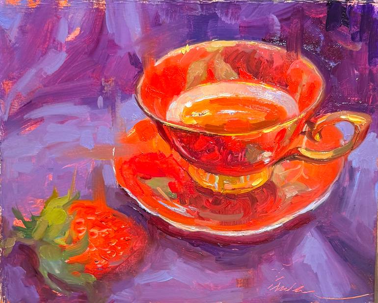 Original Conceptual Still Life Painting by Emiliya Lane