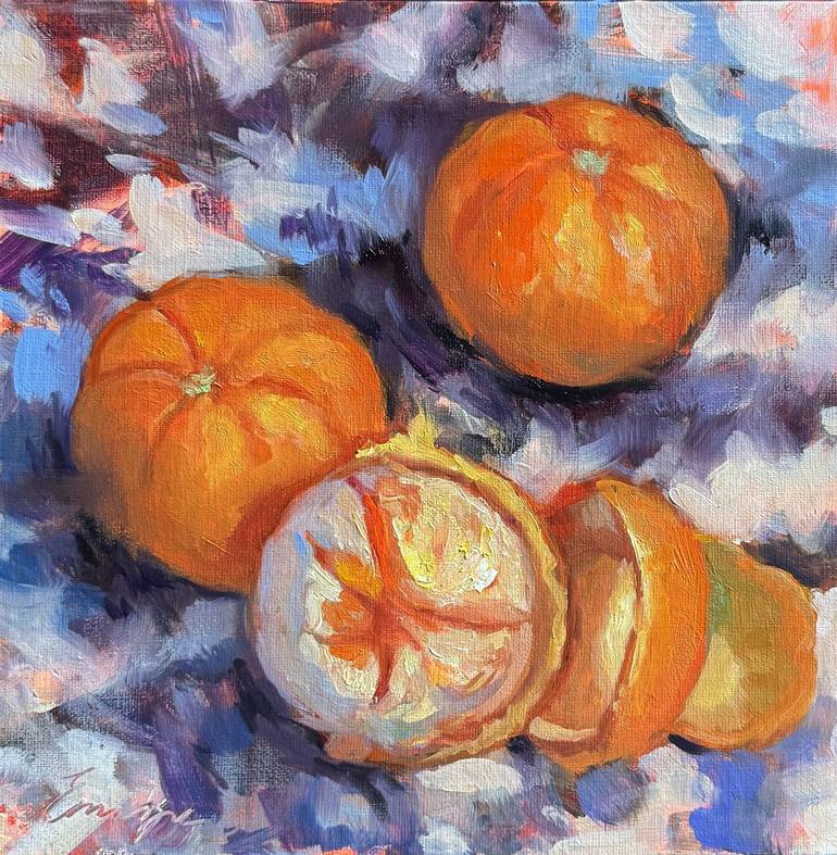 Original Abstract Still Life Paintings by Emiliya Lane