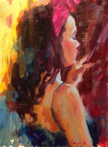 Original Figurative People Paintings by Emiliya Lane