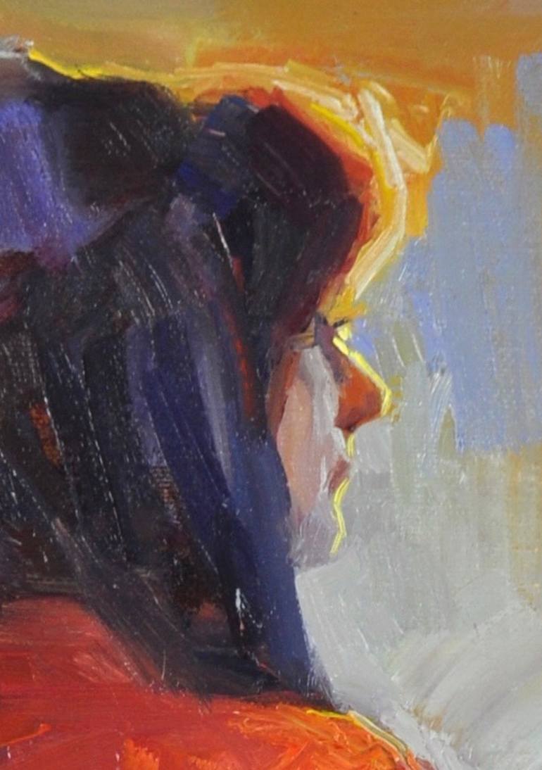 Original Figurative People Painting by Emiliya Lane