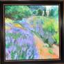 This painting titled "Lavender of Oregon" and that is exactly where I painted this piece. Willamette Valley of Oregon