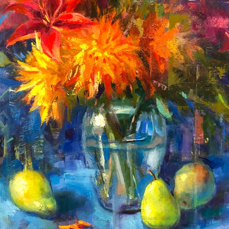 Original Conceptual Still Life Painting by Emiliya Lane