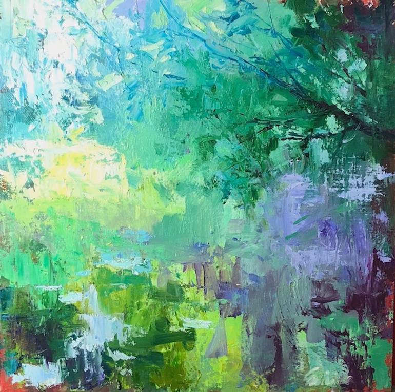 Original Expressionism Abstract Painting by Emiliya Lane