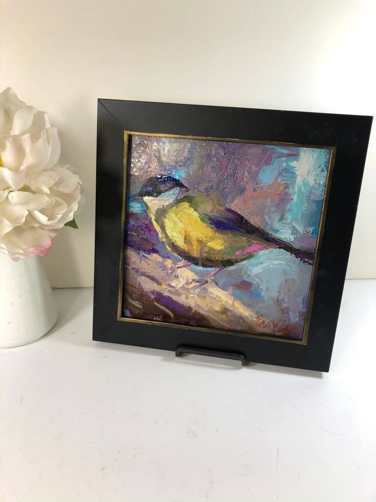 Original Abstract Animal Painting by Emiliya Lane