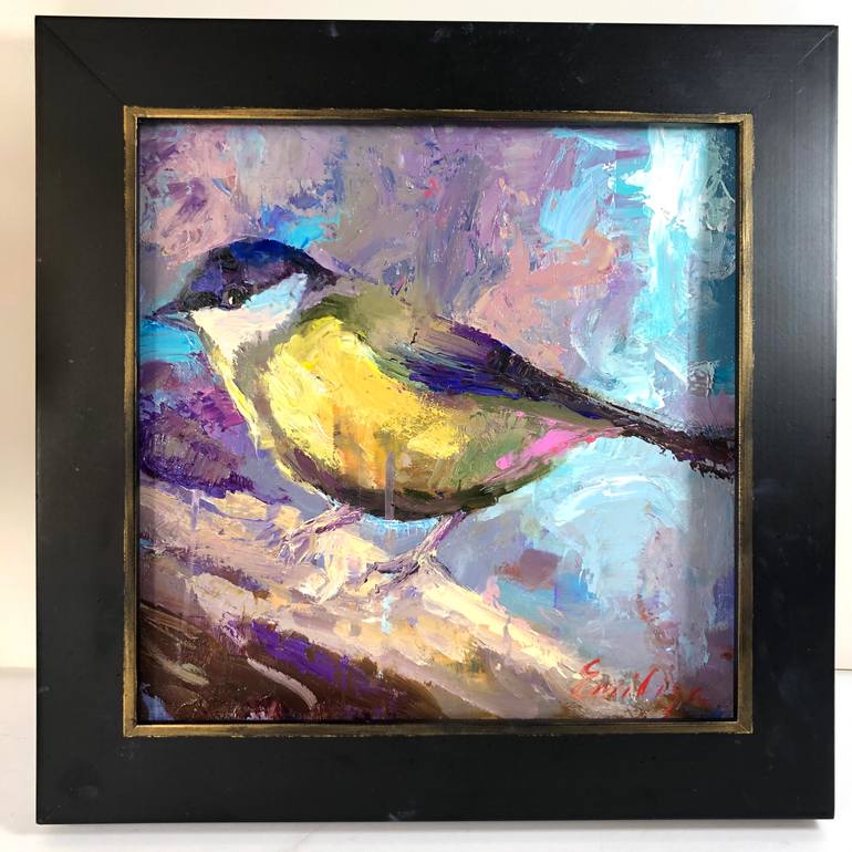 Original Abstract Animal Painting by Emiliya Lane