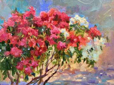Original Expressionism Floral Paintings by Emiliya Lane