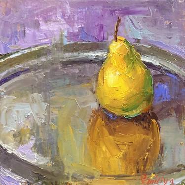 Original Abstract Food Paintings by Emiliya Lane