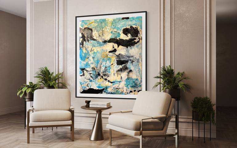 Original Abstract Painting by Kathe Madrigal