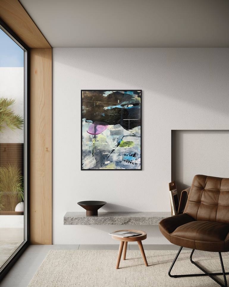 Original Contemporary Abstract Mixed Media by Kathe Madrigal
