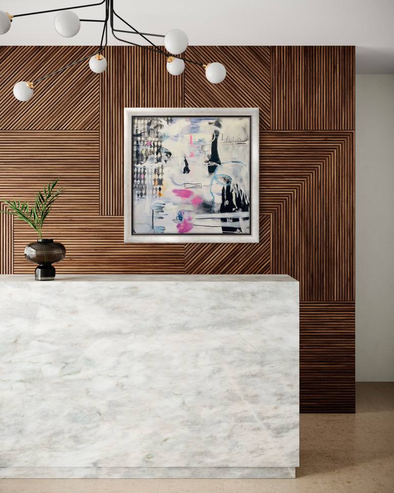 Original Abstract Painting by Kathe Madrigal