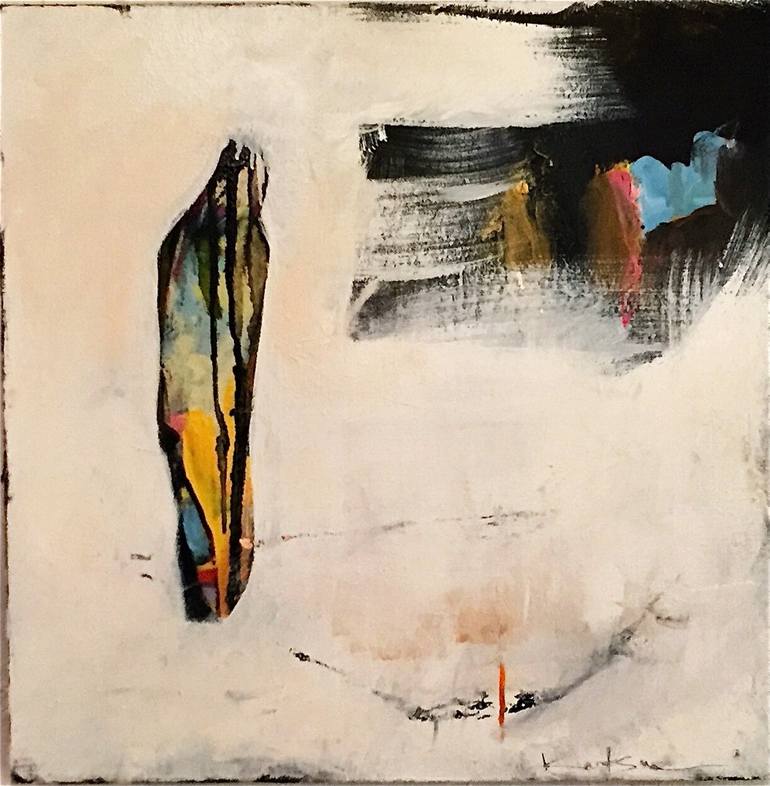 Original Abstract Expressionism Abstract Paintings by Kathe Madrigal