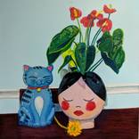 Still Life with Anthurium by Allison Currie