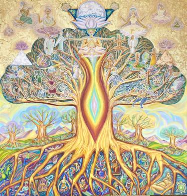 Print of Tree Paintings by Ekaterina Abramova