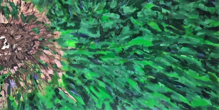 Original Abstract Expressionism Abstract Painting by Joan Parramon