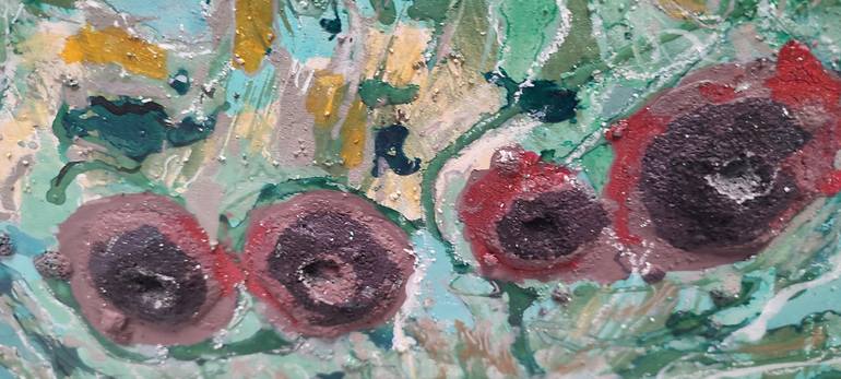 Original Abstract Expressionism Abstract Painting by Joan Parramon